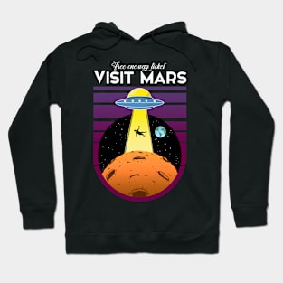 Visit Mars Hoodie